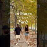 10 Must Visit Places to Visit in Paris | Paris Places | Paris Vlog | Paris Guide